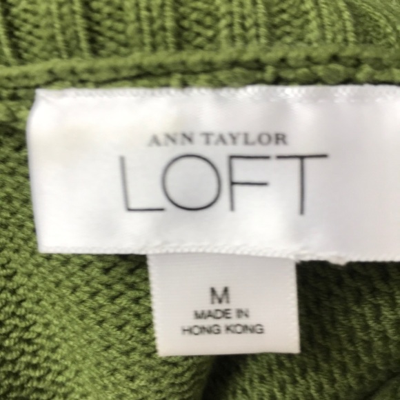 Ann Taylor Green Cardigan - Picture 4 of 4